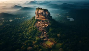 Sigiriya, Sri Lanka, lot na na Sri Lankę