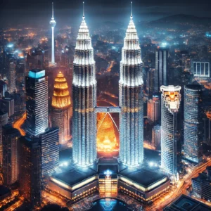 Petronas Twin Towers, Malezja , loty do Malezji