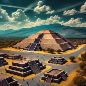 Teotihuacán: Piramida Słońca, lot do Meksyku