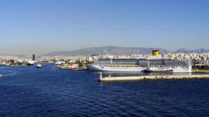 Port w Pireusie, Pireus, Ateny