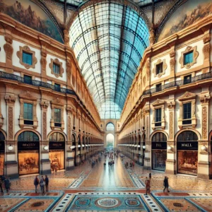 Galeria Vittorio Emanuele II w Mediolanie