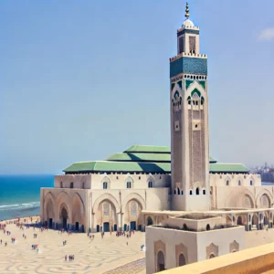 Meczet Hassana II w Casablance, lot do Casablanki